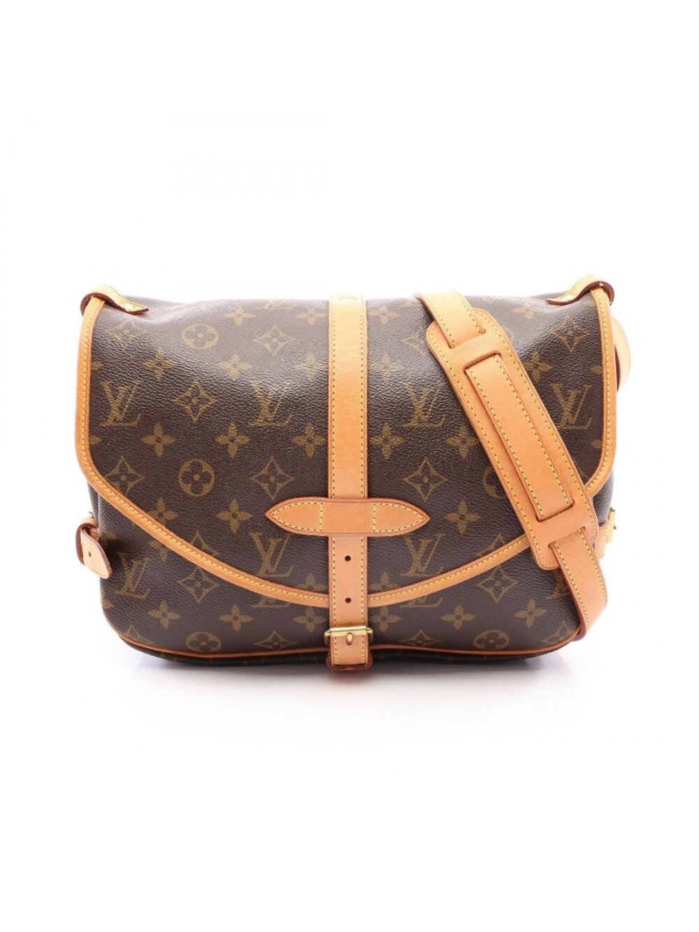 Louis Vuitton Shoulder Bag Saumur 30 Monogram Leather